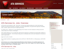 Tablet Screenshot of jobs.ataservices.net